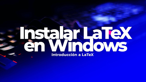 instalar latex